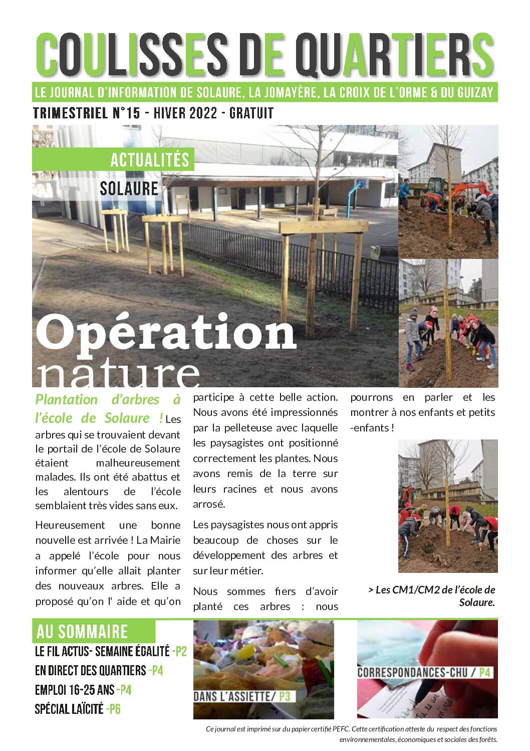 Coulisses de quartiers N°15