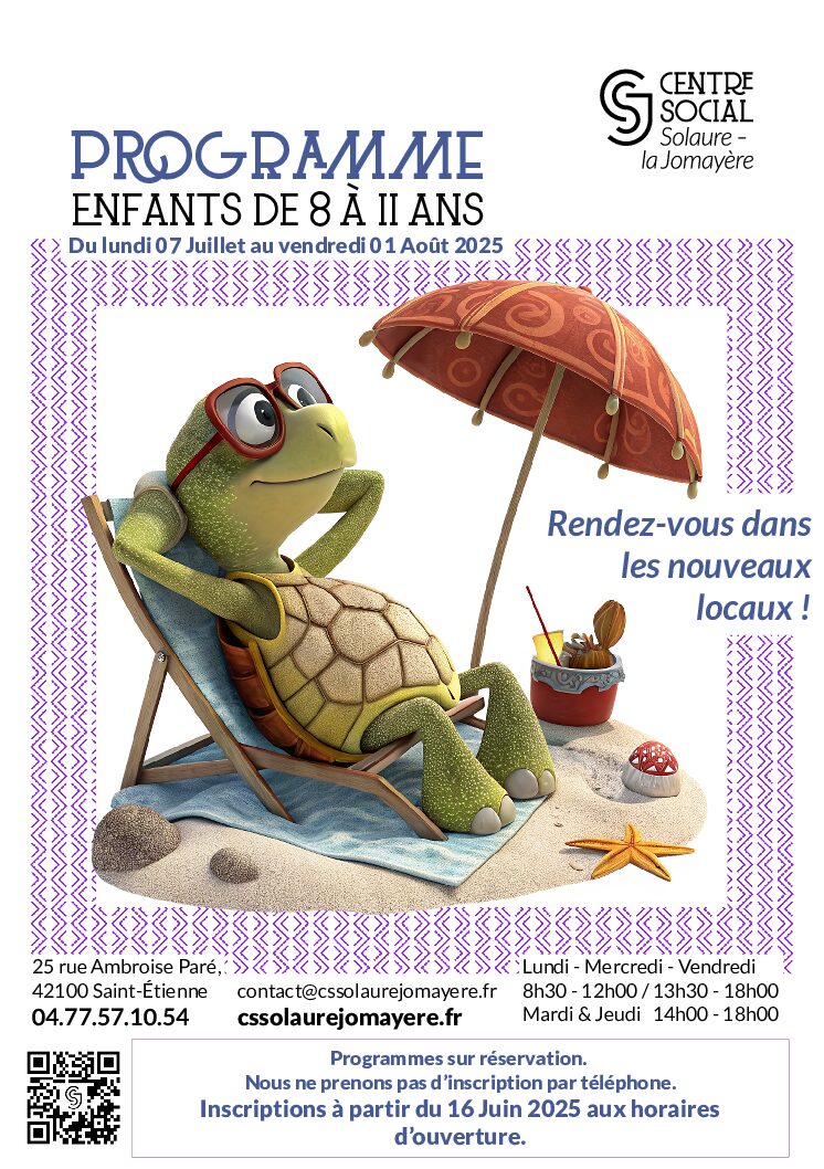 Programme 8-11 ans été 2025