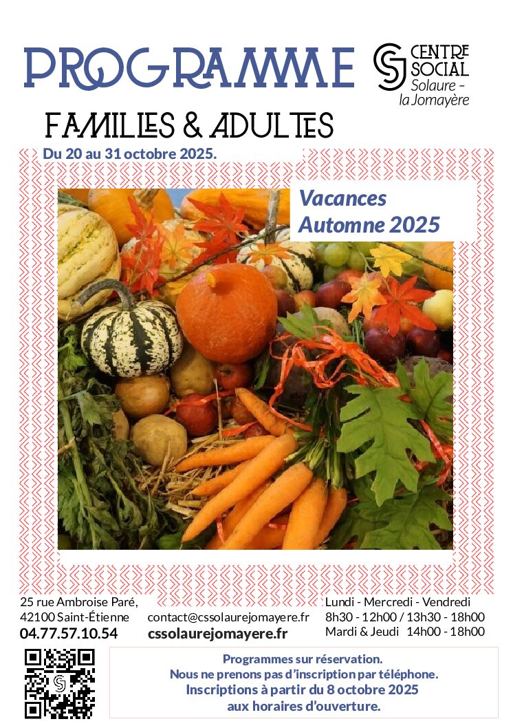 Programme familles