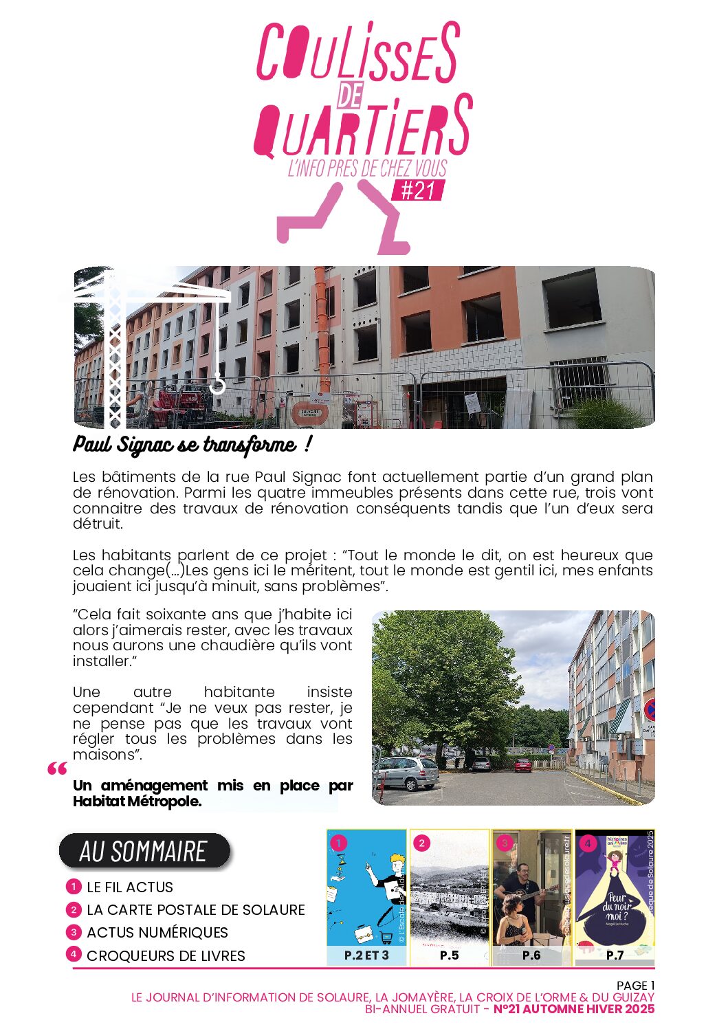 Coulisses de quartiers N°21