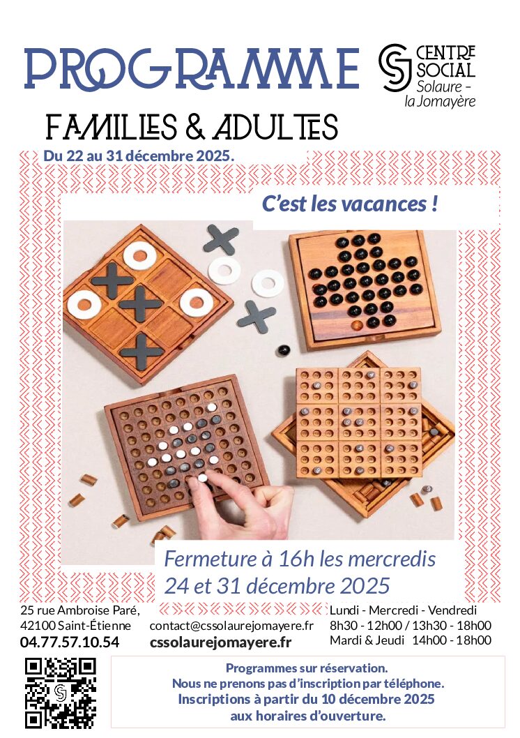Programme familles