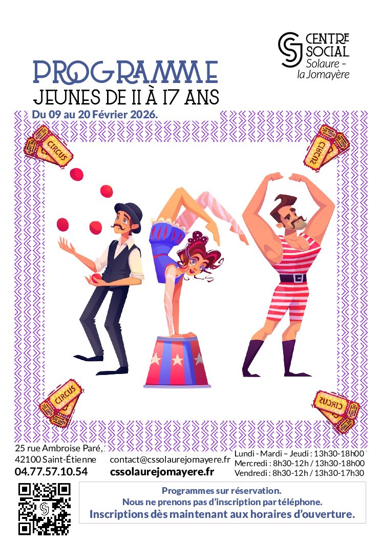 Programme ados vacances