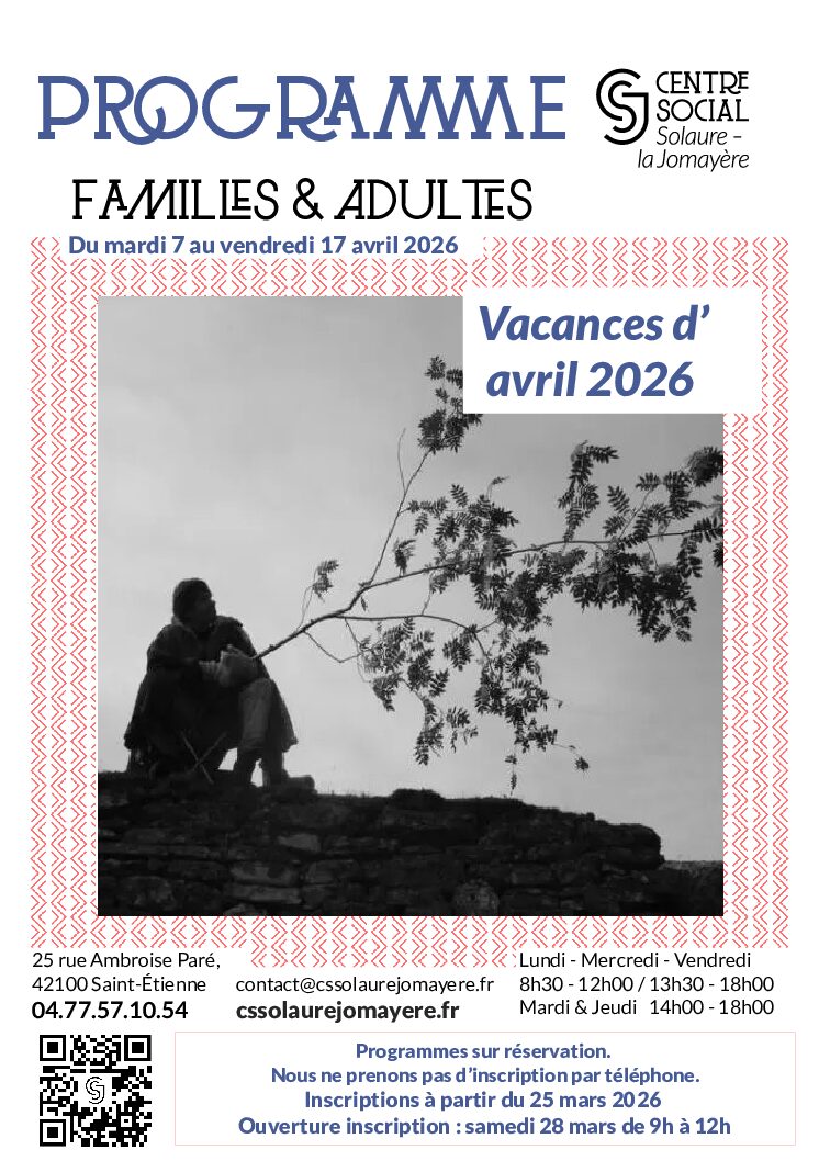 Programme Familles Printemps