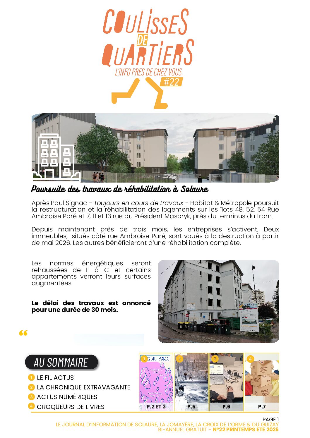 Coulisses de quartiers N°22