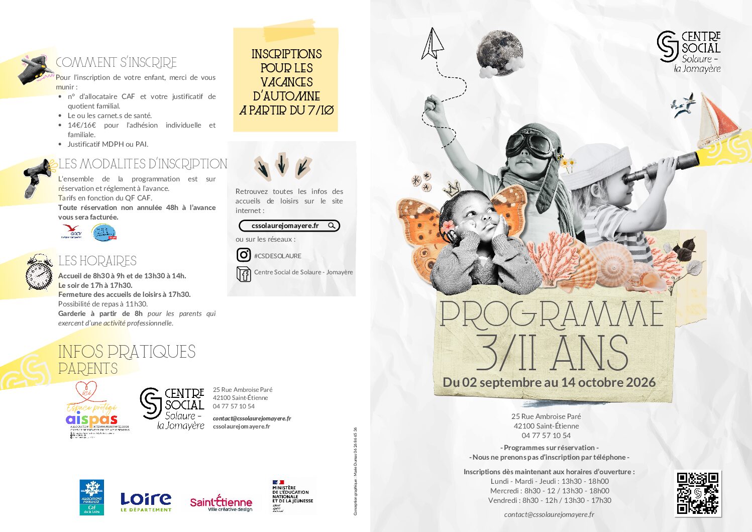 Programme des mercredis